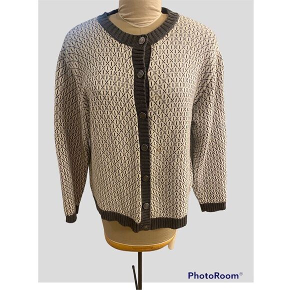 Cardigan Sweater by Club Classics. Size XL. Plus Size. Grandma - Picture 1 of 7